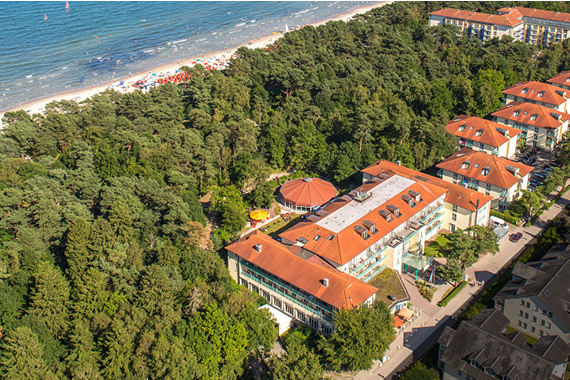 Binz auf Rügen an der Ostsee
