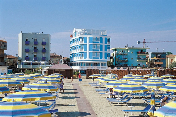 Frühlingssonne in Rimini